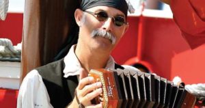 The Captain of The Sea Dragon Pirate Ship in Panama City Beach!